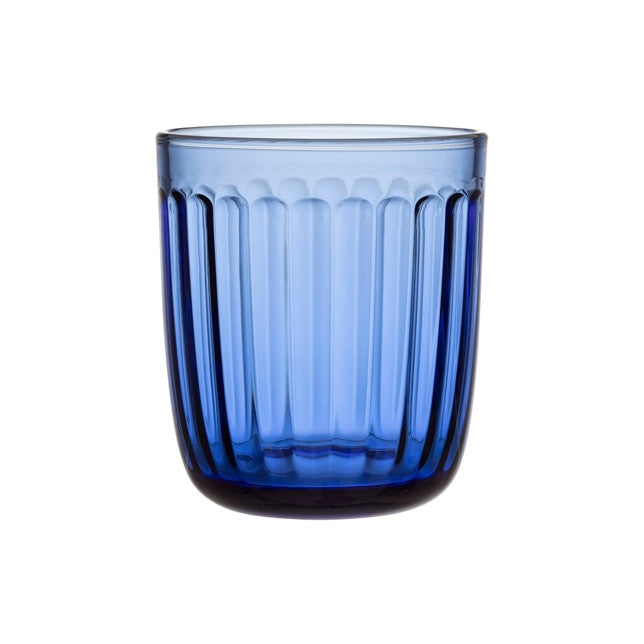 (Set of 4) Iittala Raami Tumbler 26cl 8.79oz Ultramarine Blue