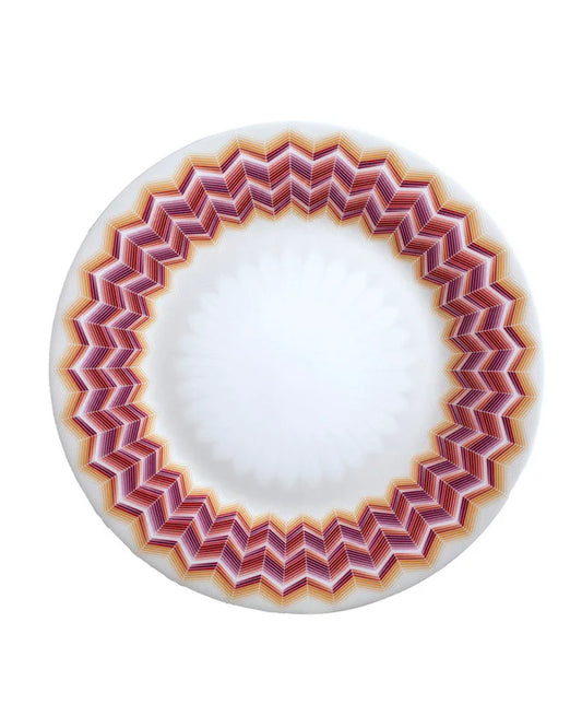 Dessert Plates ZIG ZAG (Set of 6) Jarris 8.5" by Missoni Home