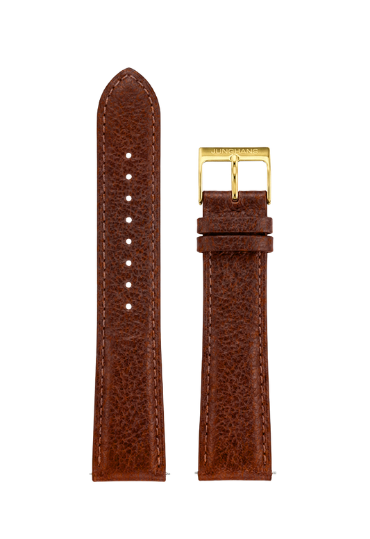 Junghans Leather Strap Brown, 21mm 420507257