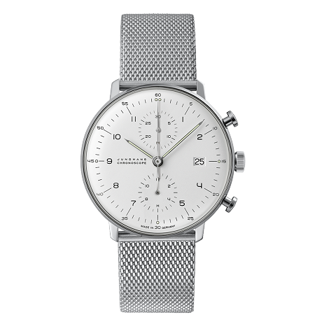 max bill Chronoscope Watch 027/4003.46 by Junghans