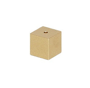 Sumitani Saburo Shoten Brass Incense Holder Gold Cube