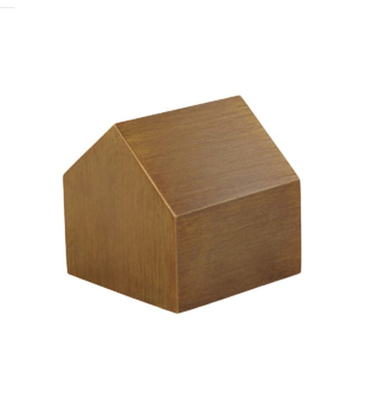 House Paper Weight Brass / Copper Designed by Takashi Hirayama