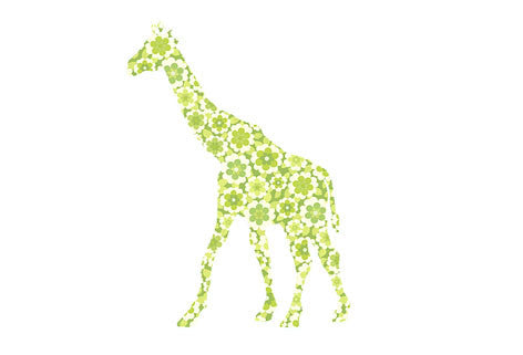 WALLPAPER WILDLIFE GIRAFFE by Inke Heiland wm-giraffe-0119