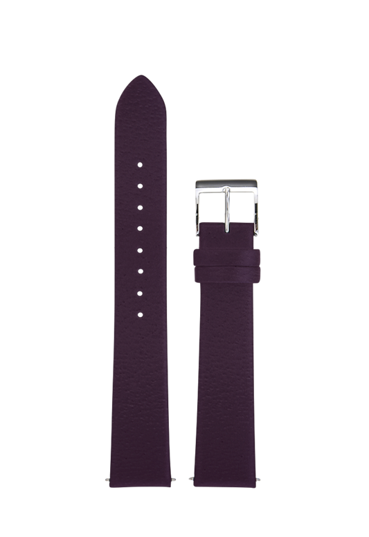 Junghans Leather Strap Purple, 17mm 420507218